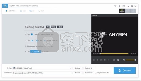 AnyMP4 MTS Converter(MTS转换器)