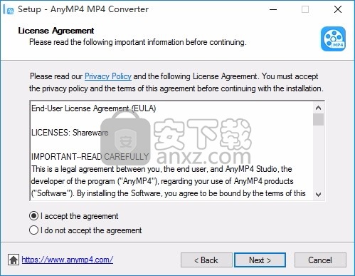 AnyMP4 MP4 Converter(Mp4格式转换工具)