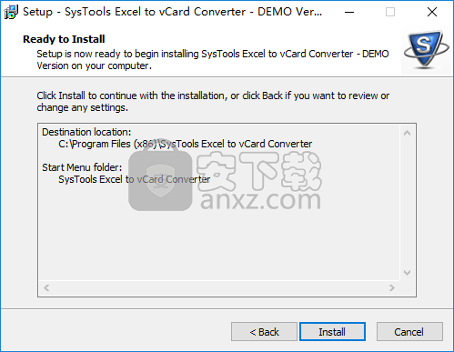 SysTools Excel to vCard Converter(Excel转vCard转换器)