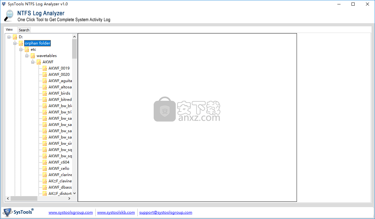 NTFS硬盘日志分析软件(SysTools NTFS Log Analyzer)