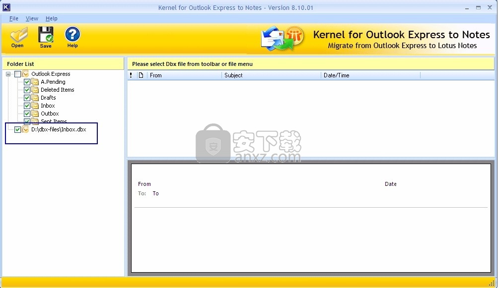 Kernel for DBX to NSF Converter(DBX转NSF工具)