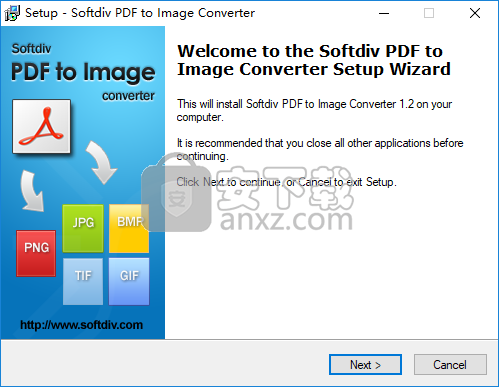 Softdiv PDF to Image Converter(PDF转图片转换器)