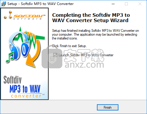 Softdiv MP3 to WAV Converter(MP3转WAV转换器)