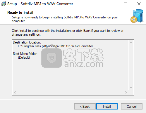 Softdiv MP3 to WAV Converter(MP3转WAV转换器)