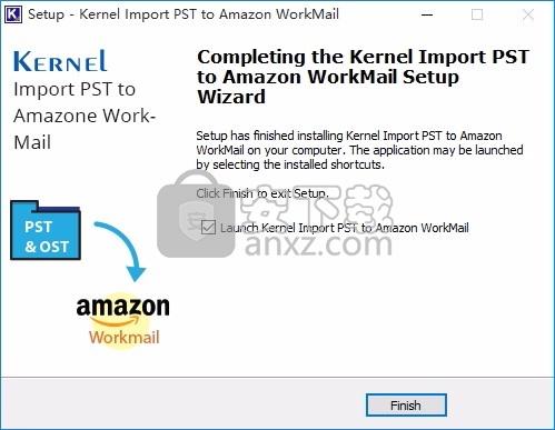 Import PST to Amazon WorkMail(PST文件迁移工具)