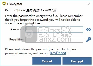 Abelssoft FileCryptor(文件夹加密软件)