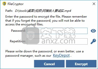 Abelssoft FileCryptor(文件夹加密软件)
