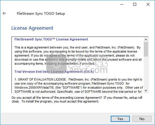 FileStream Sync TOGO(文件同步管理软件)