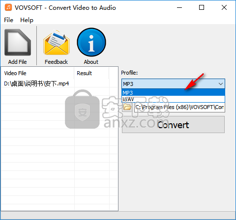 Convert Video to Audio(视频转音频软件)