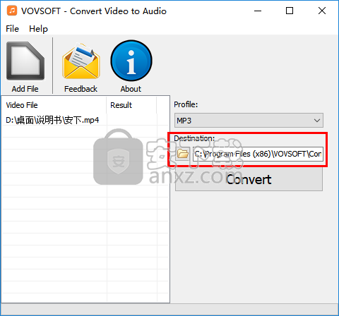 Convert Video to Audio(视频转音频软件)