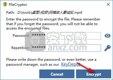 Abelssoft FileCryptor(文件夹加密软件)