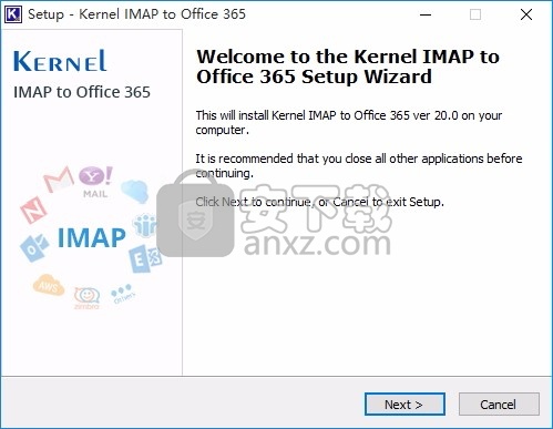 Kernel IMAP to Office 365(IMAP文件迁移工具)