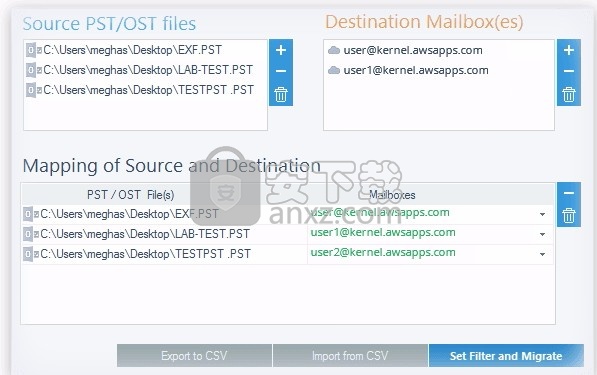 Import PST to Amazon WorkMail(PST文件迁移工具)