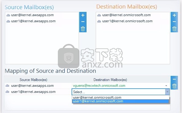 Amazon WorkMail to Office 365(邮箱数据迁移工具)