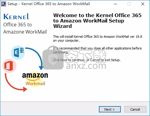 Office 365 to Amazon WorkMail(邮箱数据迁移工具)