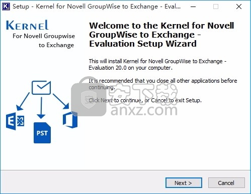 Nowell GroupWise to Exchange(电子邮件迁移)
