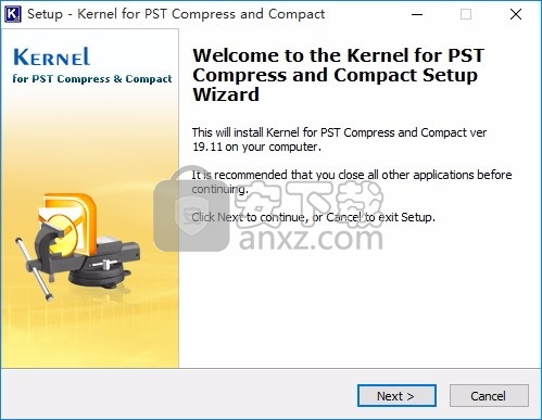 PST Compress & Compact(PST文件压缩工具)