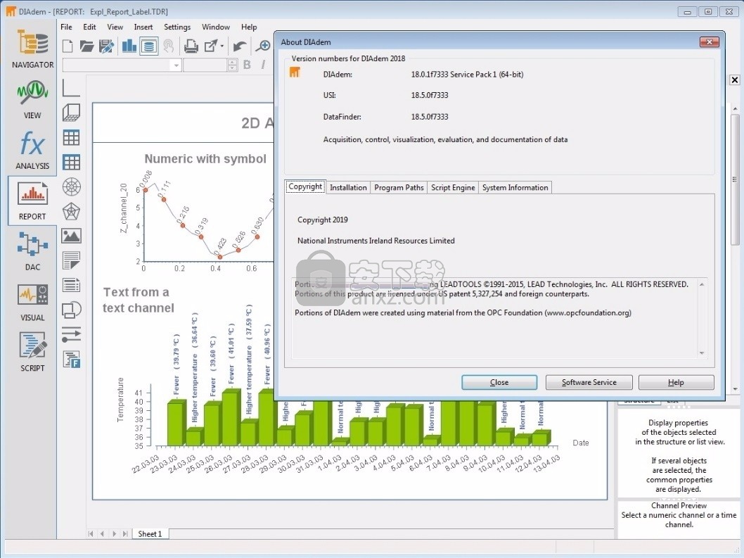 NI DIAdem 2018 SP1(数据分析与报告生成工具)