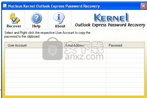 Outlook Express Password Recovery(密码恢复工具)