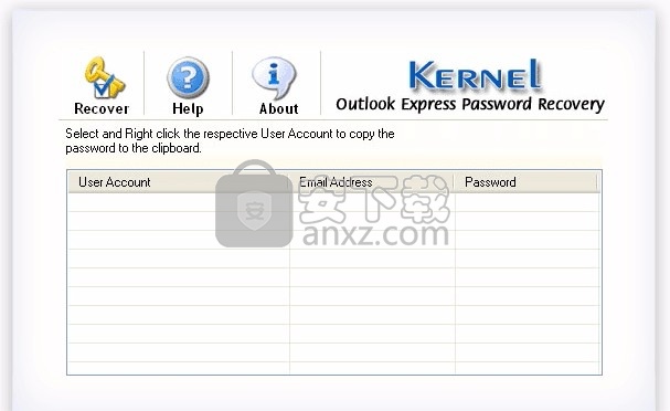 Outlook Express Password Recovery(密码恢复工具)