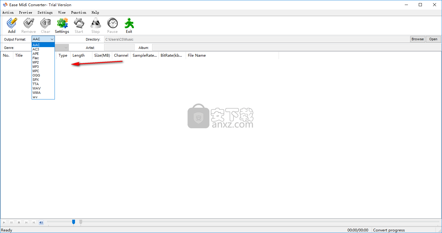 EASE Midi Converter(MIDI格式转换器)