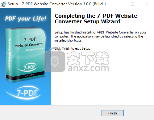 7-PDF Website Converter(网页转PDF软件)