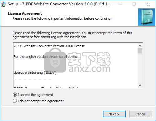 7-PDF Website Converter(网页转PDF软件)