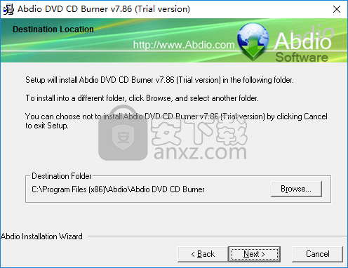 Abdio DVD CD Burner(DVD/CD光盘刻录软件)