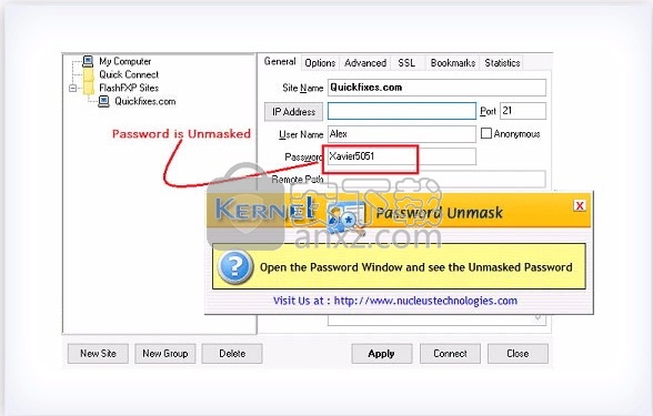 Kernel Password Unmask(多功能密码解密工具)