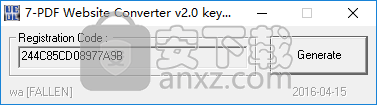 7-PDF Website Converter(网页转PDF软件)