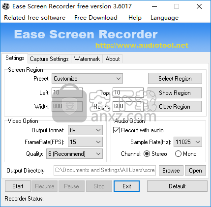 Ease Screen Recorder(屏幕录像工具)