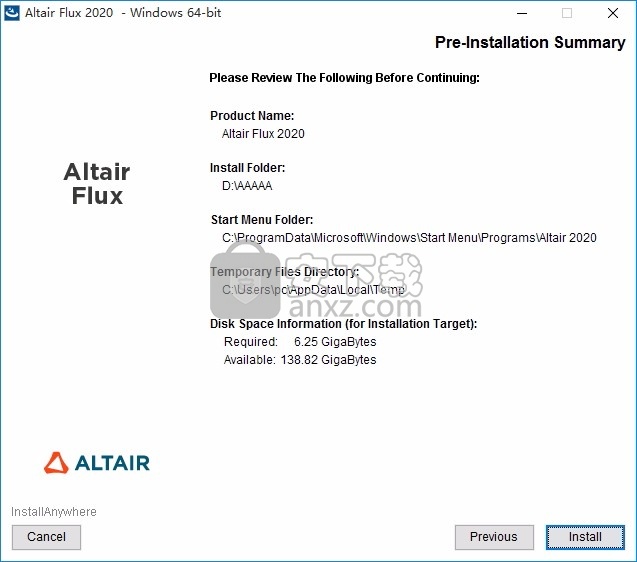 altair flux 2020(模型设计与仿真工具)