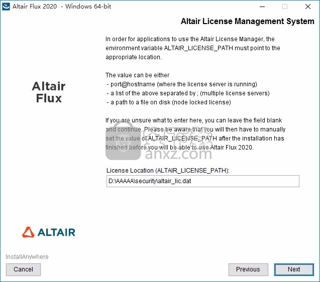 altair flux 2020(模型设计与仿真工具)