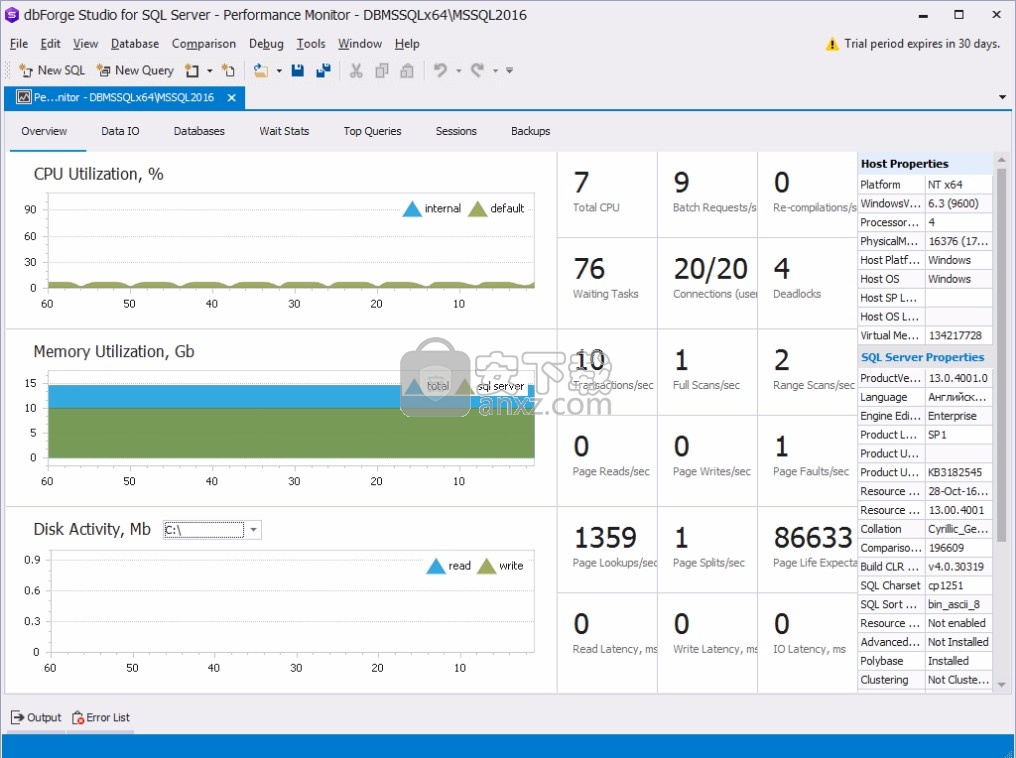 Monitor for SQL Server(SQL监视与分析工具)