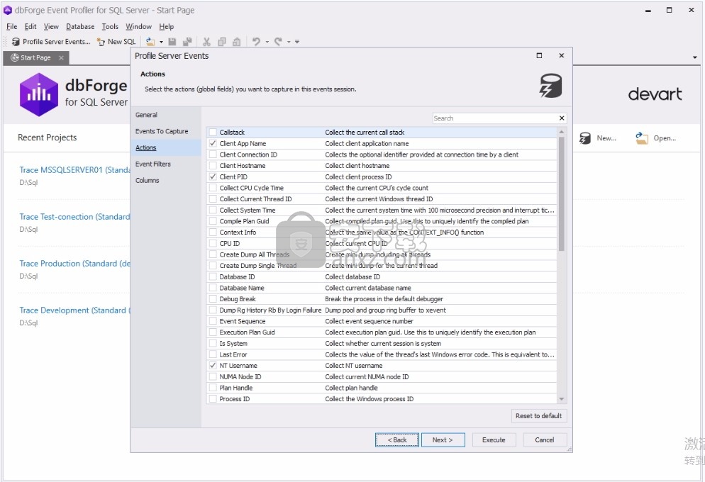 Event Profiler for SQL Server(数据收集与分析工具)