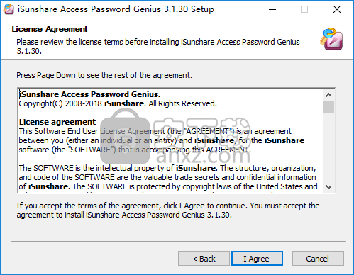 iSunshare Access Password Genius(access文件密码恢复工具)