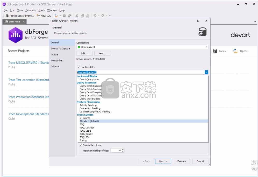 Event Profiler for SQL Server(数据收集与分析工具)