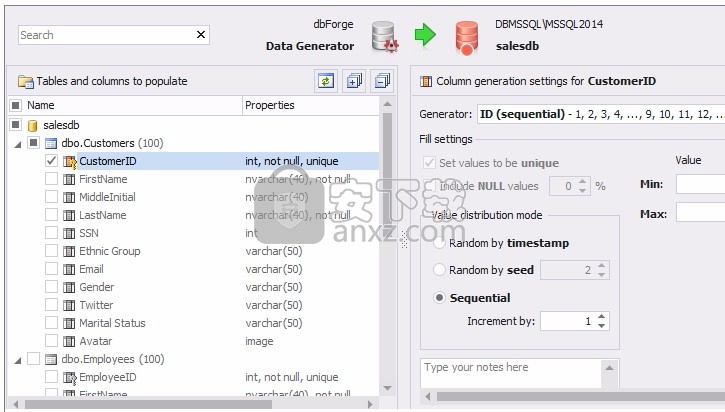 Data Generator for MySQL(MySQL数据生成器)