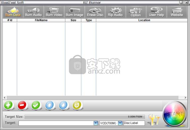 RZ Free Burner(光盘刻录软件)