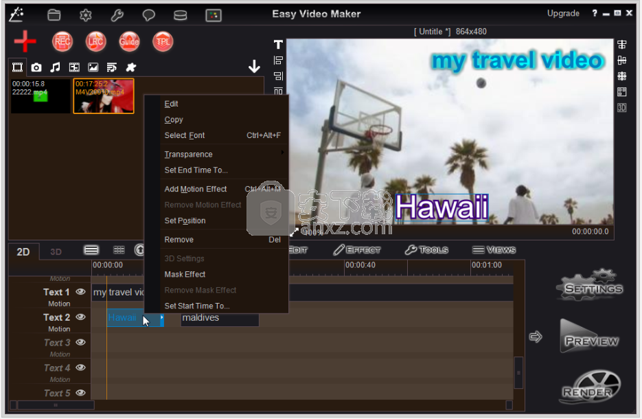 Easy Video Maker(视频编辑软件)