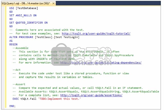 Unit Test for SQL Server(创建与执行单元测试工具)