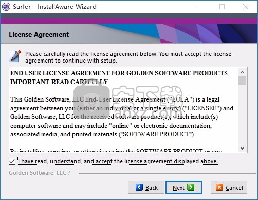 Golden Software Surfer 18
