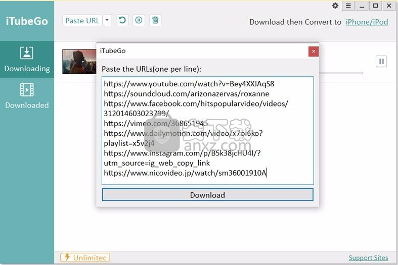 iTubeGo YouTube Downloader(音视频下载工具)