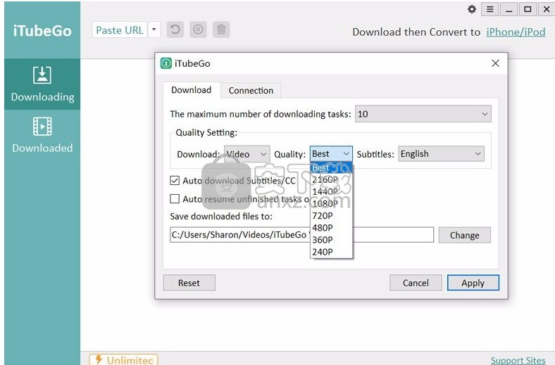 iTubeGo YouTube Downloader(音视频下载工具)