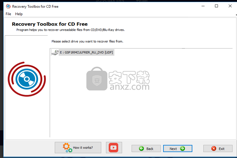 CD Recovery Toolbox Free(CD数据恢复工具)