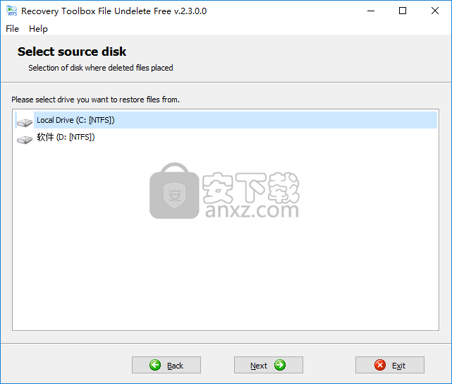 Recovery Toolbox File Undelete Free(删除文件恢复软件)