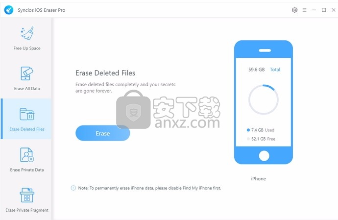 Syncios iOS Eraser Professional(数据彻底清理工具)