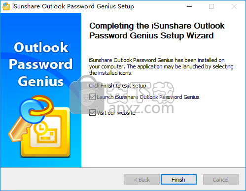 iSunshare Outlook Password Genius(outlook文件密码恢复工具)