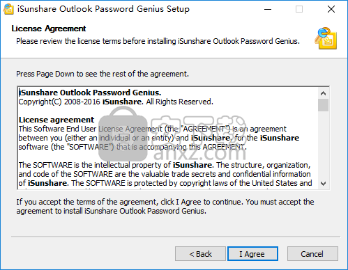 iSunshare Outlook Password Genius(outlook文件密码恢复工具)