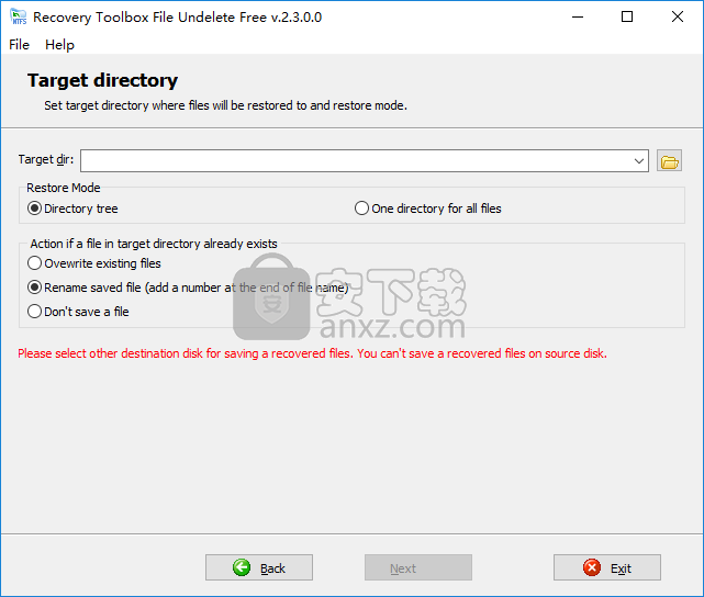 Recovery Toolbox File Undelete Free(删除文件恢复软件)